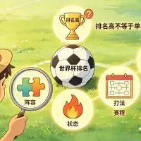 世界杯排名靠前的球队为什么也会输？附排名优势可靠度评分表文章封面