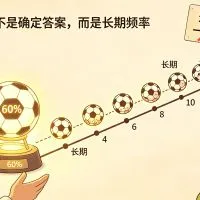 足球模型里的“概率”到底是什么？为什么 60% 不等于稳文章封面