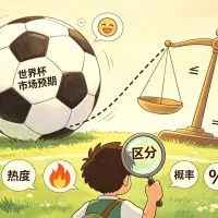 世界杯市场预期是什么意思？为什么它不等于真实胜率文章封面
