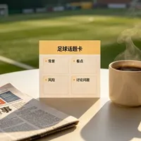 体彩店每天怎么做一张足球话题卡？老板照着填就能用文章封面